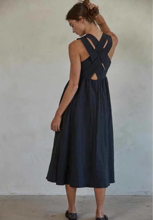 By Together Black Criss Cross Dress